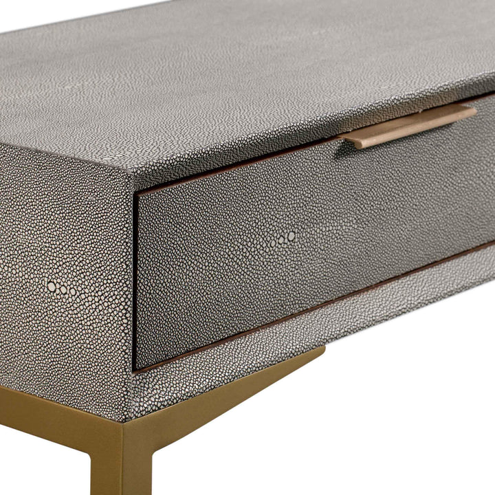 Pesce Shagreen Console Table