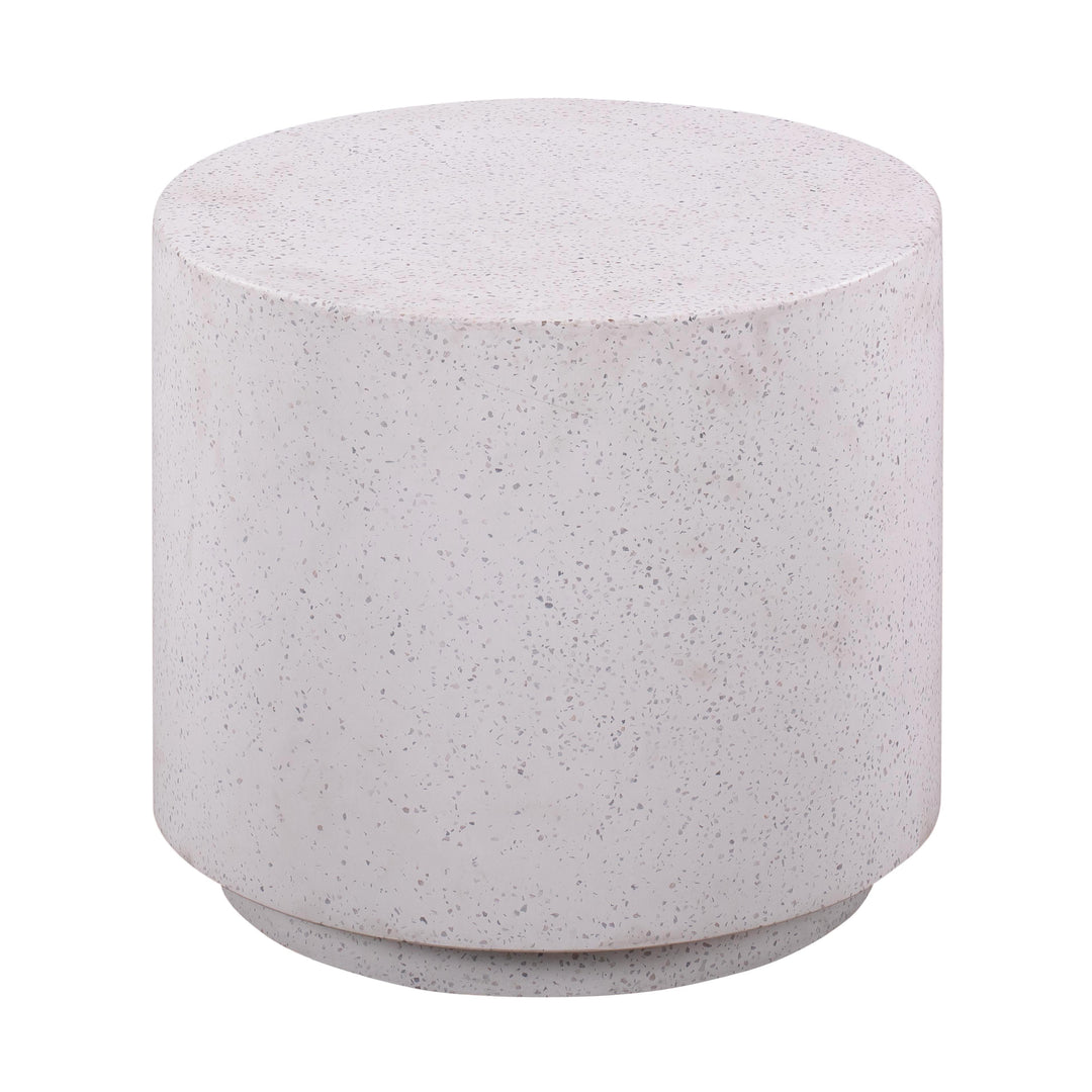 Terrazzo Light Speckled Side Table