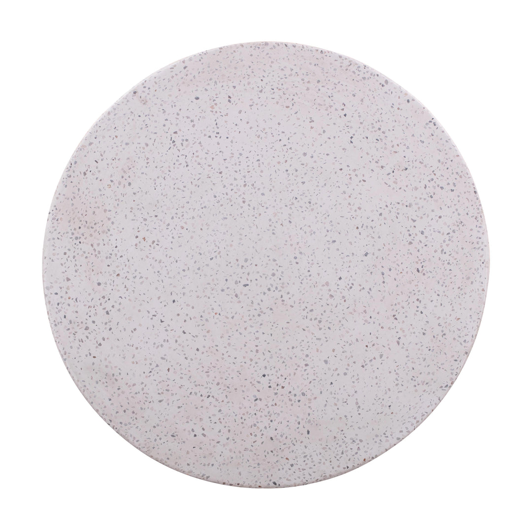 Terrazzo Light Speckled Side Table