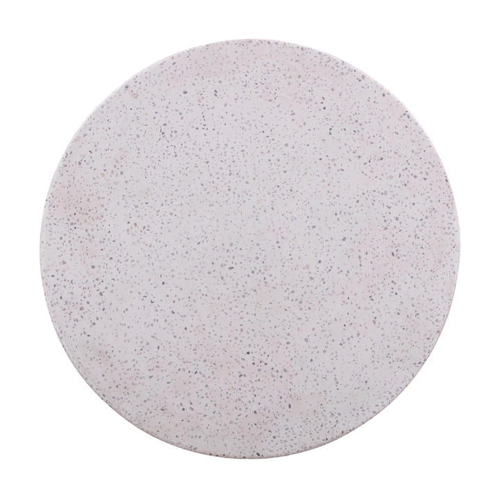 Terrazzo Light Speckled Side Table