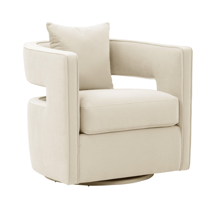 Kennedy Cream Swivel Chair