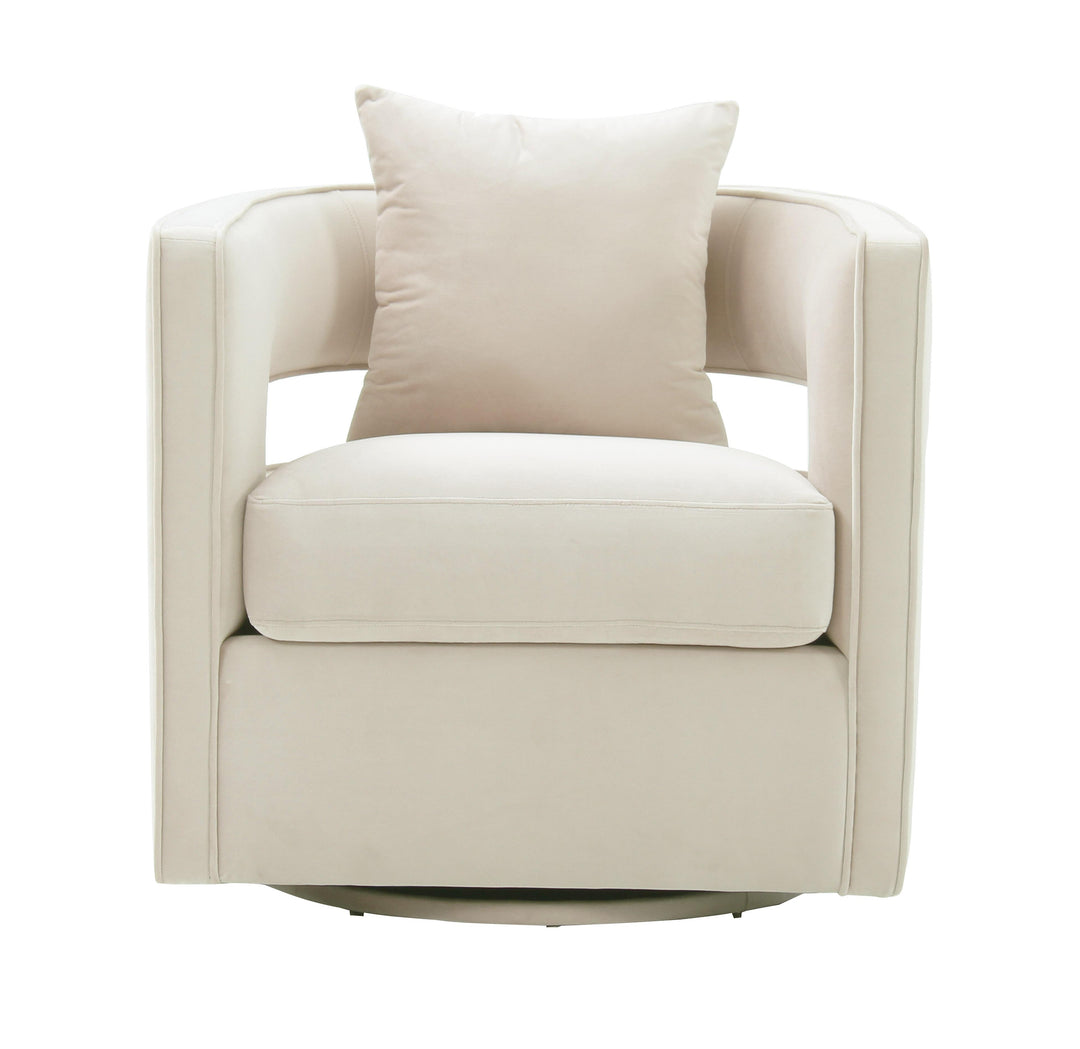 Kennedy Cream Swivel Chair