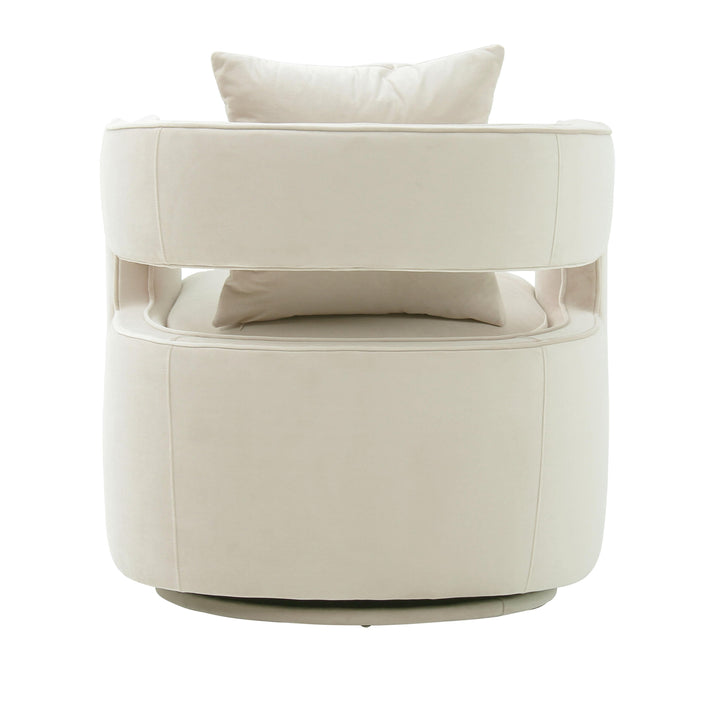 Kennedy Cream Swivel Chair