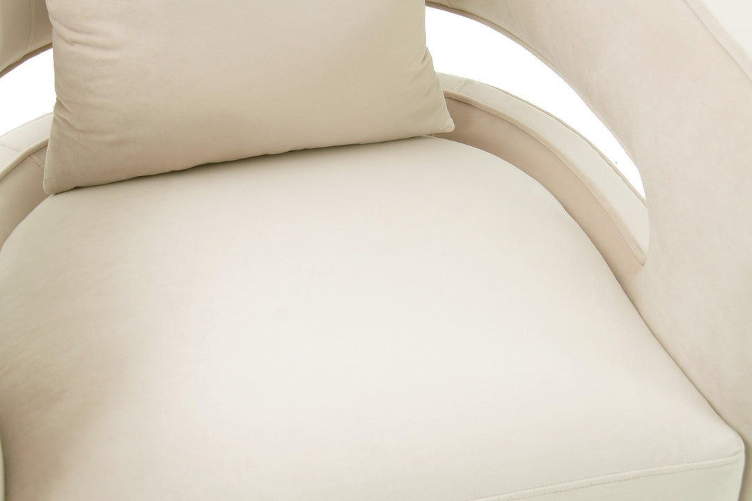 Kennedy Cream Swivel Chair