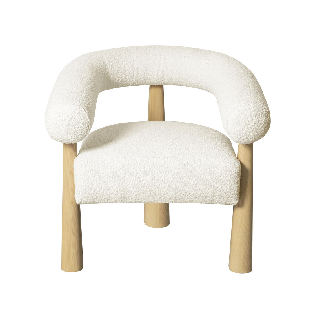 Spara Cream Boucle Accent Chair